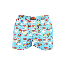  férfi bő szárú boxeralsók Styx art klasszikus gumipánt rugalmas valentin-napi pár (A1756) XXL