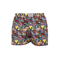 férfi bő szárú boxeralsók Styx art klasszikus gumipánt vázlat (A1254) XL férfi alsó