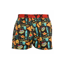Férfi bő szárú boxeralsók Styx art sportos gumipánt toohot (B1458) M férfi alsó