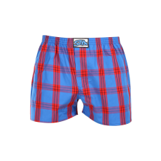  Férfi bő szárú boxeralsók Styx klasszikus gumipánt többszínű (A1016) XL