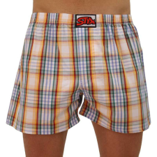 Férfi bő szárú boxeralsók Styx klasszikus gumipánt többszínű (A105) XL férfi alsó