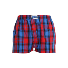  Férfi bő szárú boxeralsók Styx klasszikus gumipánt többszínű (A927) XL