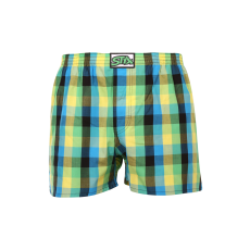  Férfi bő szárú boxeralsók Styx klasszikus gumipánt többszínű (A936) XL