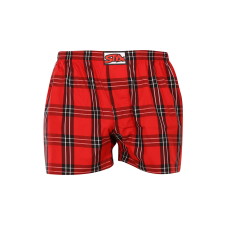 Férfi bő szárú boxeralsók Styx klasszikus gumipánt többszínű nagyméretű (E1003) 3XL férfi alsó