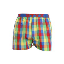 Férfi bő szárú boxeralsók Styx sportos gumipánt többszínben (B925) XL férfi alsó