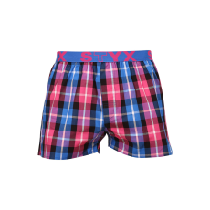  Férfi bő szárú boxeralsók Styx sportos gumipánt többszínben (B932) XXL