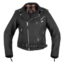  Férfi bőrkabát W-TEC Brineo matt fekete 6XL motoros kabát