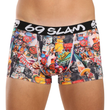 Férfi boxeralsó 69SLAM Hip MEXICOLLAGE MASON MEXICOLLAGE MASON (MSYMXG-PO) XXL férfi alsó