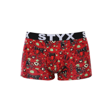Férfi boxeralsó Styx art sportos gumipánt nagyméretű zombi (R1451) 3XL férfi alsó