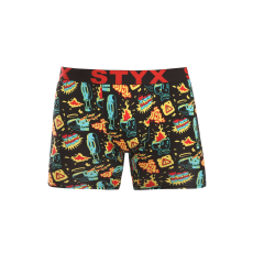  Férfi boxeralsó Styx hosszú art sportos gumipánt toohot (UN1458) XL
