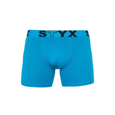  Férfi boxeralsó Styx hosszú sportos gumipánt világoskék (U969) S