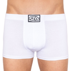  Férfi boxeralsó Styx klasszikus gumipánt fehér (Q1061) XL