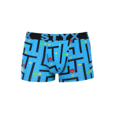 Férfi boxeralsó Styx művészet sportos gumipánt nagyméretű játék (R1259) 4XL férfi alsó