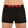  Férfi boxeralsó Styx sportos gumipánt fekete (G4960) M