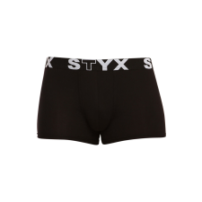 Férfi boxeralsó Styx sportos gumipánt fekete (G960) XXL férfi alsó