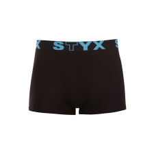 Férfi boxeralsó Styx sportos gumipánt fekete (G961) XL férfi alsó