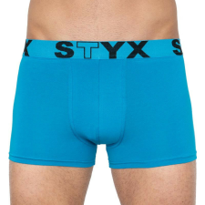 Férfi boxeralsó Styx sportos gumipánt nagyméretű világoskék (R969) 4XL férfi alsó