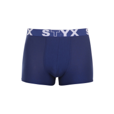 Férfi boxeralsó Styx sportos gumipánt sötétkék (G968) M férfi alsó