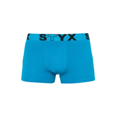  Férfi boxeralsó Styx sportos gumipánt világoskék (G969) L