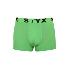  Férfi boxeralsó Styx sportos gumipánt zöld (G1069) XL