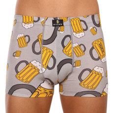  Férfi boxeralsó VoXX többszínű (Kevin-beer/big light grey) M