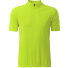 Férfi kerékpáros mez ALTISPORT NoPrint NP/ALM215NJ ÉLÉNK SÁRGA méret: XL férfi póló