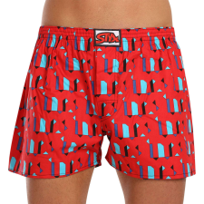 Férfi klasszikus boxeralsó Styx art klasszikus gumi túlméretezett minták (E1659) 3XL férfi alsó