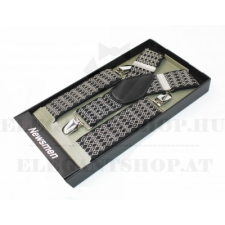  Férfi nadrágtartó - Fekete-bézs mintás ajándéktárgy