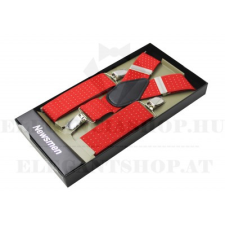  Férfi nadrágtartó - Piros pöttyös ajándéktárgy