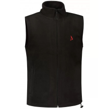 Férfi polár mellény ALTISPORT ALM002518 FEKETE ÉS PIROS méret: L férfi mellény