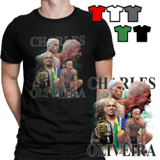  Férfi póló - Charles Oliveira BOKS MMA BOKS MMA WALKING CLASS - XL