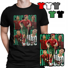 Férfi póló - Cristiano Ronaldo labdarúgó - XXXL 3XL férfi póló