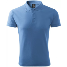  Férfi póló gallérral ALTISPORT NoPrint NP/ALM302 ÉGSZÍNKÉK méret: XXXL
