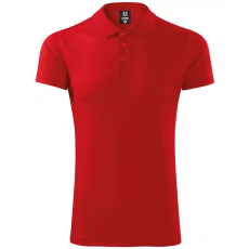  Férfi póló gallérral ALTISPORT NoPrint NP/ALM712 PIROS méret: M