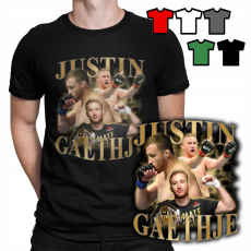  Férfi póló - Justin Gaethje BOKS MMA BOKS MMA WALKING CLASS - XXXL 3XL