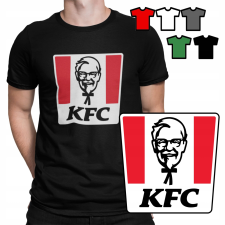 FÉRFI PÓLÓ - KFC VICCES MINTÁK AJÁNDÉK - S férfi póló
