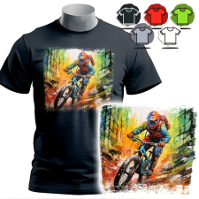 FÉRFI PÓLÓ MINTÁK - HEGYI KERÉKPÁROS TÚRÁK - 3XL férfi póló