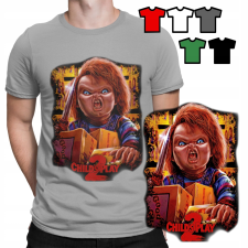 FÉRFI PÓLÓ PÓLÓ MINTÁK A VÁLASZTÁSOD - HORROR BABA CHUCKY - S férfi póló
