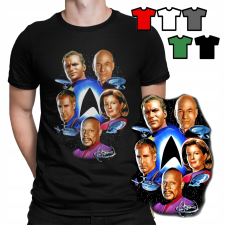  FÉRFI PÓLÓ PÓLÓ MINTÁK - STAR TREK SZÍNEK - L férfi póló
