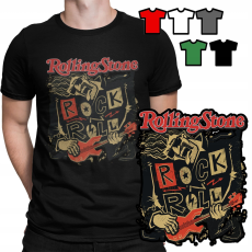  FÉRFI PÓLÓ PÓLÓ MINTÁK VÁLASZTÁS - ROLLING STONES METAL ZENE - XS