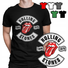 FÉRFI PÓLÓ PÓLÓ MINTÁK VÁLASZTÁS - ROLLING STONES METAL ZENE - XXL férfi póló