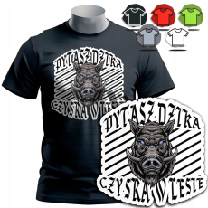  FÉRFI PÓLÓ PÓLÓ MOTÍVUMOK AZ ÖN VÁLASZTÁSA SZERINT - KÉRDEZD MEG A VADDISZNÓT, HA AZ ERDŐBEN SZARIK - 3XL