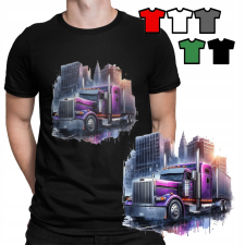  FÉRFI PÓLÓ PÓLÓ PÓLÓ MINTÁK A VÁLASZTÁSOD - TEHERAUTÓ TEHERAUTÓ AUTÓK - XXXL 3XL férfi póló