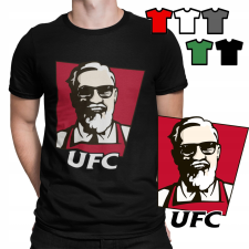  FÉRFI PÓLÓ - UFC KFC DESIGNS AJÁNDÉK - XL férfi póló