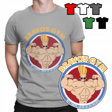 FÉRFI PÓLÓVÁLASZTÉK - TORNATERMI MINTÁK, BRAVO GYM - XS férfi póló