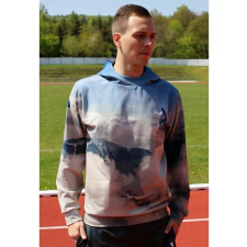 Férfi prémium funkcionális pulóver ALTISPORT VOJ/ALM030MI01 KÉK méret: S férfi pulóver, kardigán