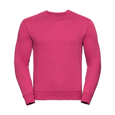  Férfi pulóver hosszú ujjú Russell Europe Authentic Set-In Sweatshirt - XL, Fuchsia férfi pulóver, kardigán