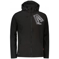  Férfi softshell kabát ALTISPORT ALM000AL528 FEKETE ÉS FEHÉR méret: M