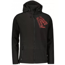  Férfi softshell kabát ALTISPORT ALM000AL528 FEKETE ÉS PIROS méret: S