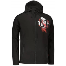  Férfi softshell kabát ALTISPORT ALM032AL528 FEKETE ÉS PIROS méret: M